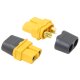 High current plug/socket XT60 gold plated Grip with Insulating cap 1 pair