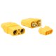 High-current plug/socket XT90 gold plated Grip with Insulating cap 1 pair