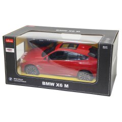 BMW X6 M 1:14 rosso 2,4GHz