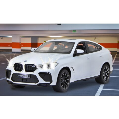 BMW X6 M 1:14 white 2.4GHz