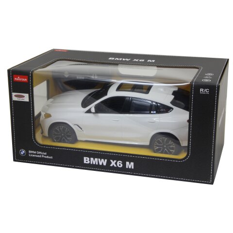 BMW X6 M 1:14 white 2.4GHz
