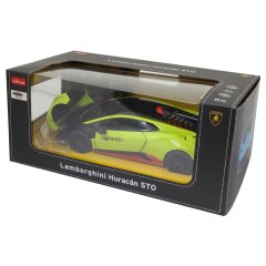 Lamborghini Hurac&aacute;n STO 1:14 gr&uuml;n 2,4GHz Manual door