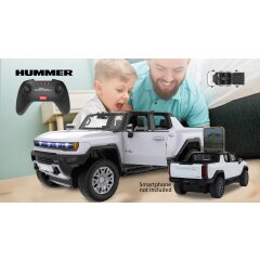 Hummer EV 1:16 bianco 2,4GHz Porta manuale