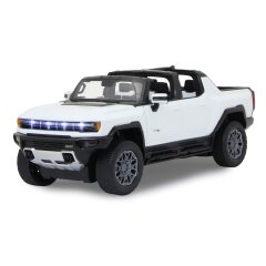 Hummer EV 1:16 blanc 2.4GHz Porte manuelle