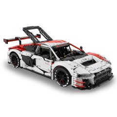 Audi R8 LMS GT3 1:8 bianco Bricks