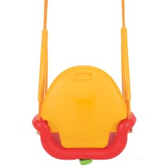 Columpio para ni&ntilde;os Grow with me 3en1 rojo