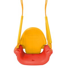 Columpio para ni&ntilde;os Grow with me 3en1 rojo