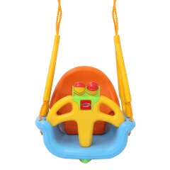 Altalena per bambini Grow with me 3in1 blu