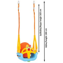 Kinderschaukel Grow with me 3in1 blau