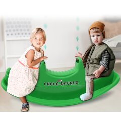 Balanc&iacute;n para ni&ntilde;os Croco Rocker verde