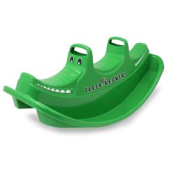 Dondolo per bambini Croco Rocker verde