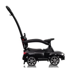 Cavalcabile BMW M5 nero 2in1 con barra di spinta