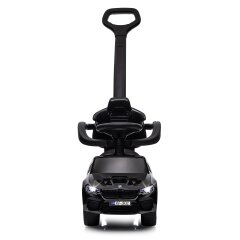 Cavalcabile BMW M5 nero 2in1 con barra di spinta