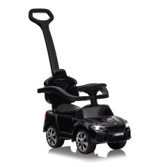 Cavalcabile BMW M5 nero 2in1 con barra di spinta