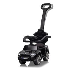 Push Car BMW M5 black 2in1 with push bar