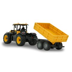 JCB Fastrac Tracteur avec remorque basculante 2,4GHz