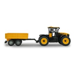 JCB Fastrac Tracteur avec remorque basculante 2,4GHz