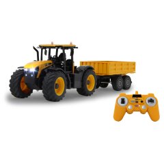 JCB Fastrac Tracteur avec remorque basculante 2,4GHz