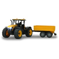 JCB Fastrac Tracteur avec remorque basculante 2,4GHz