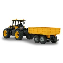 JCB Fastrac Trattore con rimorchio ribaltabile 1:24 2,4GHz