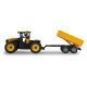 JCB Fastrac Traktor mit Kippanhänger 1:24 2,4GHz