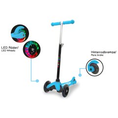 KickLight Scooter azul