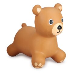 Bouncing animal bear HoppyDoo with pump