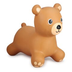 Bouncing animal bear with pump