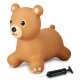Bouncing animal bear HoppyDoo with pump