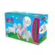 Bouncing animal Unicorn HoppyDoo with plush cover and pump