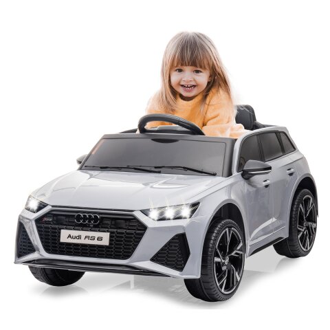 Ride-on Audi RS 6 gris 12V 2,4GHz