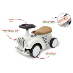 Correpasillo Classic Car blanco