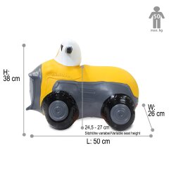 Liebherr Hüpfradlader mit Pumpe
