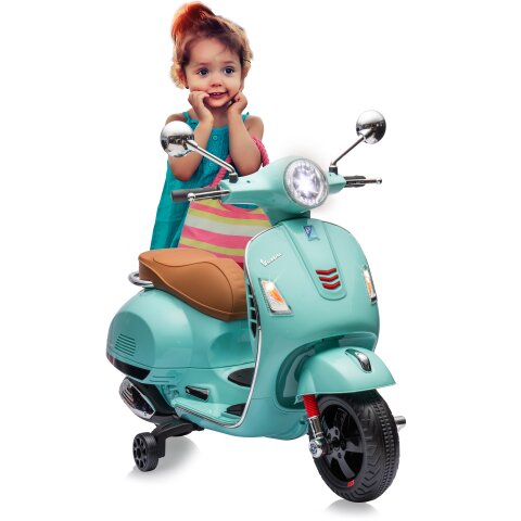 Ride-on Vespa GTS 125 mint green12V