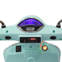 Ride-on Vespa GTS 125 mint green12V