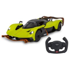 Aston Martin Valkyrie AMR Pro 1:14 verde 2,4GHz Puerta manual