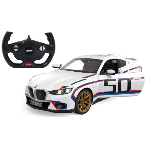 BMW 3.0 CSL 1:14 bianca 2,4GHz Porta manuale