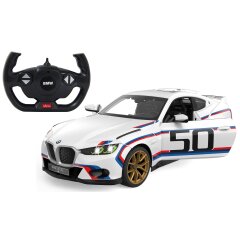 BMW 3.0 CSL 1:14 bianca 2,4GHz Porta manuale