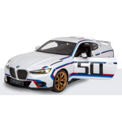 BMW 3.0 CSL 1:14 blanc 2,4GHz porte manuelle