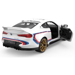 BMW 3.0 CSL 1:14 blanco 2,4GHz Puerta manual