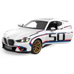 BMW 3.0 CSL 1:14 blanco 2,4GHz Puerta manual