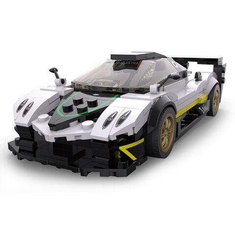 Pagani Zonda R 1:28 bianco Bricks