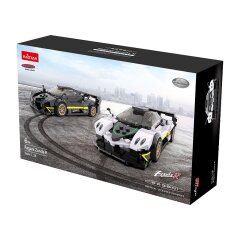 Pagani Zonda R 1:28 bianco Bricks