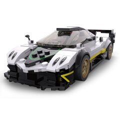 Pagani Zonda R 1:28 blanco Bricks