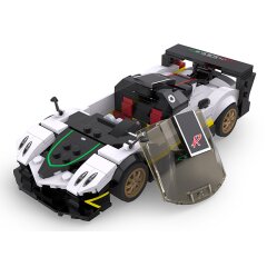 Pagani Zonda R 1:28 blanco Bricks