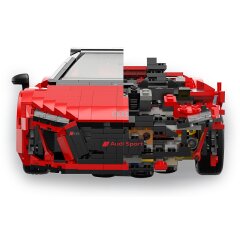 Audi R8 Spyder 1:14 red Bricks