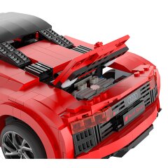 Audi R8 Spyder 1:14 red Bricks