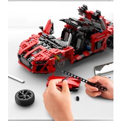 Audi R8 Spyder 1:14 red Bricks