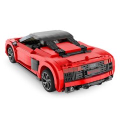 Audi R8 Spyder 1:14 rojo Bricks