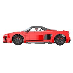 Audi R8 Spyder 1:14 rosso Bricks